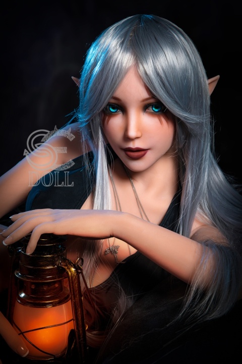 Sex lalka Fantasy 150 cm Samantha E Cup – demoniczna elfka TPE Premium