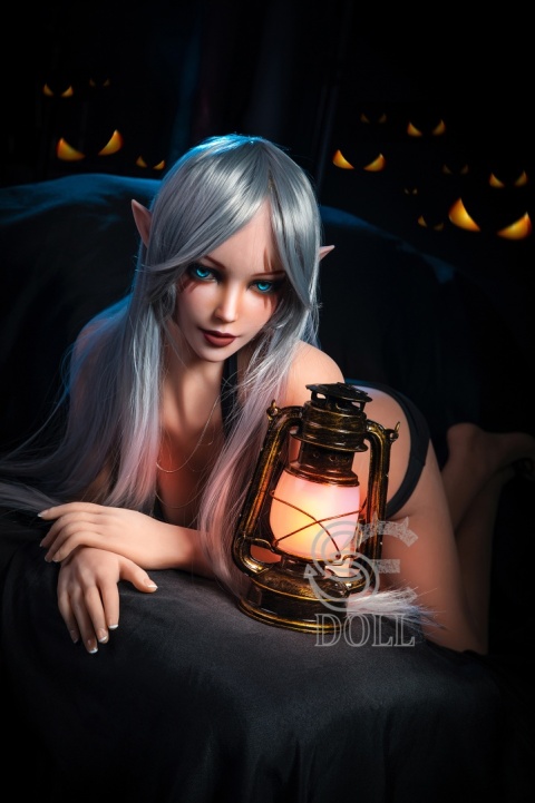 Sex lalka Fantasy 150 cm Samantha E Cup – demoniczna elfka TPE Premium