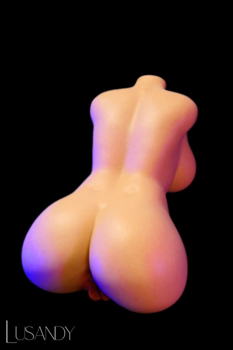 Lusandy Pocket Pussy – silikonowy mini tors dla mężczyzn